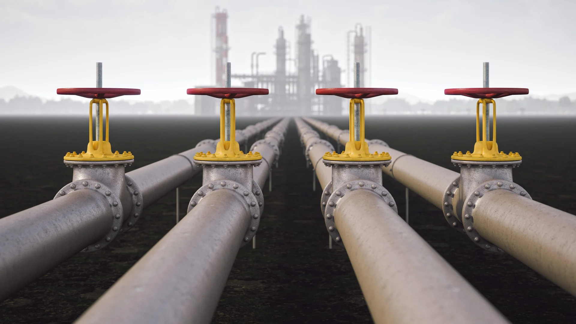 European natural gas pipeline infrastructure